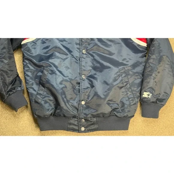 Starter G-III NFL Houston Texans Satin Bomber Jacket‎ Size Large - Picture 2 of 11